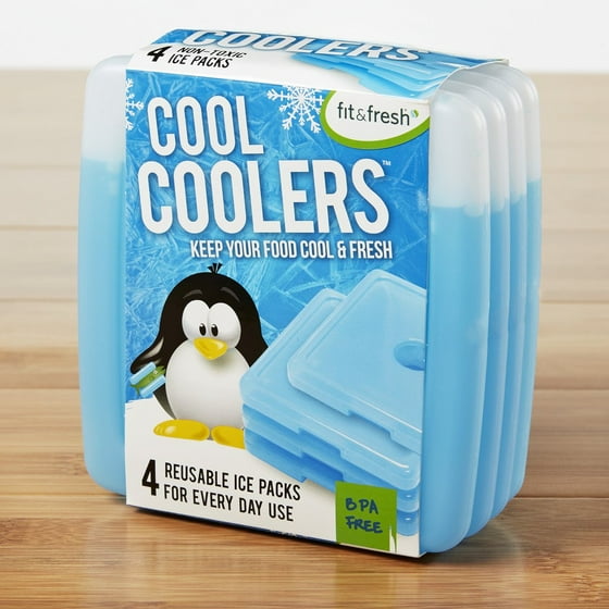 Fit & Fresh Kids Cool Coolers 4 Pack