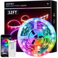 thumbnail image 1 of Led Lights Strip for Bedroom,Led Lights for Bedroom 32.8FT Music Sync Color Changing Led Strip Lights with Remote and App Control RGB Strip for Room Home Party Decoration, 1 of 5
