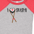 thumbnail image 4 of Inktastic Kawaii I love Sushi Boys or Girls Baby Bodysuit, 4 of 5