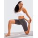 thumbnail image 3 of Shorts CRZ YOGA Butterluxe Biker Cintura Alta 20 cm Gris XS, 3 of 5