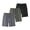 Green+Black+Gray, variant on 3 Pack Big and Tall Mens Gym Shorts - Basketball Black Athletic Workout Shorts with Pockets Gym Clothes (M-7XL)