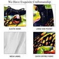 thumbnail image 4 of luoweisi Men's Beach Shorts Quick Dry Swim Trunks with Mesh Lining Frog M, 4 of 5