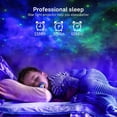 thumbnail image 3 of Star Galaxy Projector Night Light, AMORNO Ocean Wave Starry Projector with Bluetooth Music Speaker, Led Nebula Cloud for, 3 of 8