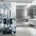 thumbnail image 3 of Erosebridal Sports Car Shower Curtain 72Wx84L, City Night Bathroom Shower Curtain, 3 of 5