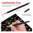 thumbnail image 3 of 14 Pcs Outils de ScratchArt, Kit d'Art de Papier à Colorier Double Pointe, 3 of 6