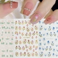 thumbnail image 2 of Pegatinas Autoadhesivas Pamolo para Decoración de Uñas 9 Hojas, 2 of 6