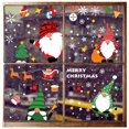 thumbnail image 4 of Pegatinas de ventana transparentes de vinilo impermeables de Navidad decoración del hogar, pegatinas de pared navideñas transparentes para decoraciones de habitación de niños, 4 of 4