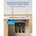 thumbnail image 5 of Restored Waterdrop TSB-CM Under Sink Water Filter System Reduce Chloramine, Chlorine for CA, FL and Washington, D.C., Under Sink Water Filtration System with Brushed Nickel Faucet (Refurbished), 5 of 8