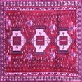 thumbnail image 1 of Ahgly Company Indoor Square Persian Pink Traditional Area Rugs, 3' Square, 1 of 4