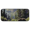 thumbnail image 2 of Shiartex Bear Forest River Door Mats Non-Slip Entrance Mat for Home Outside Entry Yard Patio - Burlap Felt 19.68*47.24 in, 2 of 6