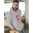 thumbnail image 2 of Stay Single Cool Face Hoodie Men -Smartprints Designs, Male Medium, 2 of 4