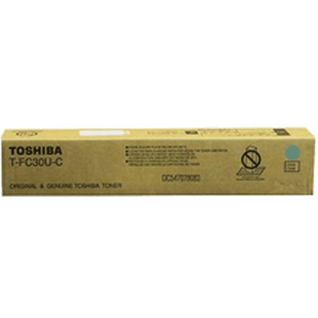 Cartouche de Toner Laser Cyan TOSHIBA TFC30UC Neuve Originale pour TOSHIBA E-Studio 2050C