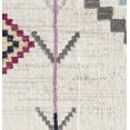 thumbnail image 6 of Soleil BR15A Native Ivory Tribal Moroccan ivory Area Rug, 2'x8', 6 of 8