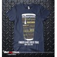 thumbnail image 2 of Finger Lakes Beer Trail T-Shirt - Vintage Navy Blue, Large | Ringspun Cotton, Drink Local Beer, 2 of 2