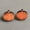 Pumpkin, variant on Halloween Horror Black Cat Ghost Pumpkin Skull Wooden Stud Earrings for Women