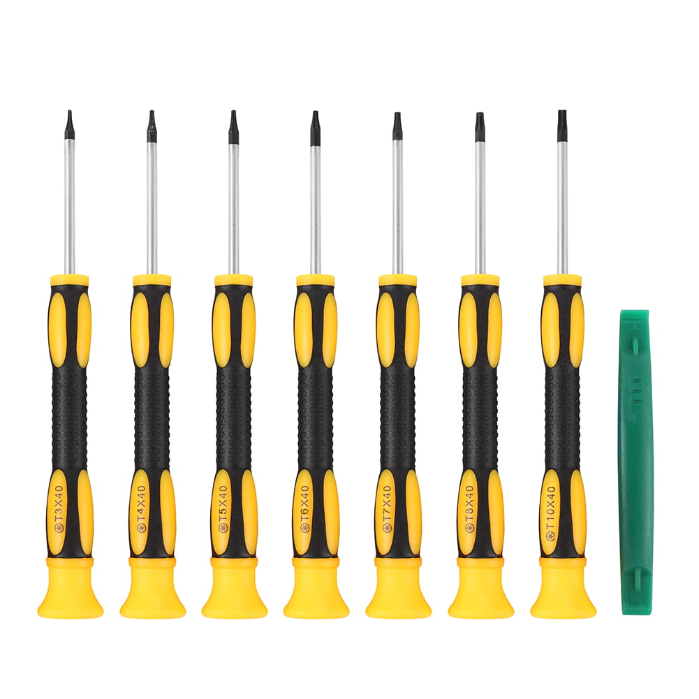 18PCE Magnetic Tips SCREWDRIVERS T5 T6 T7 T8 T10 8 Standard and 10 Percision