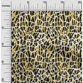 thumbnail image 1 of oneOone Viscose Chiffon Yellow Fabric Giraffe Animal Skin Sewing Craft Projects Fabric Prints By Yard 42 Inch Wide, 1 of 4
