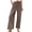 Brown, variant on Trousers Pants for Women Black Wide Leg Pants Women Petite Wide Leg Sweatpants Women Petite Plus My Items