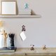 thumbnail image 5 of 4. Ganchos decorativos de pared de animales, ganchos creativos de animales, ganchos de pared, llaveros, ganchos de pared adhesivos para decoraciones de pared de perros, osos, elefantes y monos., 5 of 5