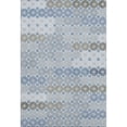 thumbnail image 2 of Addison Rugs Mayfield Premium Machine Washable Transitional Geometric Denim Rectangle Rug, 3' X 5' Machine Washable Transitional Geometric Denim Oversized Sherpa Throw Blanket, 2 of 7