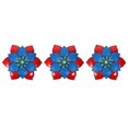 thumbnail image 6 of Worgeous 3pcs Modern Iron Flower Wall Decoration Pendant Background Wall Hanging Ornaments, 6 of 8