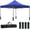 Blue, variant on CL.HPAHKL 10ft x 10ft Blue Pop Up Outdoor Canopy, Waterproof and 4 Sand Bags