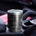 thumbnail image 4 of 30oz Math Equations Chemistry Structures Black Pattern Tumblers Stainless Steel Tumbler with Lid and Straw,Vacuum Insulated Double Wall Travel Tumbler Cups Mug with Cleaning Brush for Coffee,Tea, 4 of 7