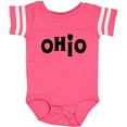 thumbnail image 3 of Inktastic Ohio Hearts Boys or Girls Baby Bodysuit, 3 of 5