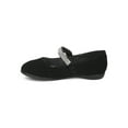 thumbnail image 4 of Little Angel Kelly-767E Girls Round Toe Rhinestone Mary Jane Ballet Flat, 4 of 5