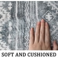 thumbnail image 5 of Kitchen Rugs and Mats Sets, 2 Pieces Narrow Kitchen Runner Rug Non Slip Washable Kitchen Rug for Floor Bathroom Rugs,Kitchen,Hallway,Office,Sink,Laundry,Grey, 5 of 6