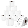 thumbnail image 1 of Rollos de etiquetas MarkDomain 30256, estándar, 59 mm x 102 mm, 300 unidades, rollo x 12, 1 of 8