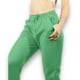 thumbnail image 3 of PANTS DE MUJER JOGGER VERDE PANTS DE TELA FELPA, 3 of 5