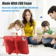 thumbnail image 2 of GSFY Case Compatible with iPad Air 11 inch M3 2025 / M2 2024, iPad Air 10.9 4th&5th Gen 2022/2020, Light EVA 360° 3D Butterfly Kickstand Shockproof Case Cover with Pencil Holder, Red BTFLY, 2 of 7