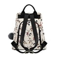 thumbnail image 2 of FORMRS Women's Travel Backpack Purse Anti-Theft Hidden Pockets Casual Shoulder Bag, Floral Plaid, 2 of 7