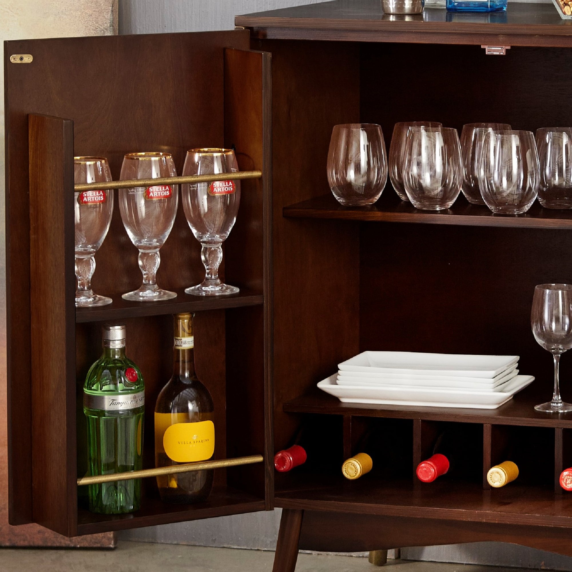 Lifestorey killian bar on sale cabinet