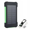 thumbnail image 6 of YTCYKJ 10000mAh Solar Charger  for Cell Phone ,  Solar Charging Box，Outdoor  Power Bank，Waterproof Dual USB Fast Charger ,LED Lighting ,Compass for Camping Travel Essentials, 6 of 15
