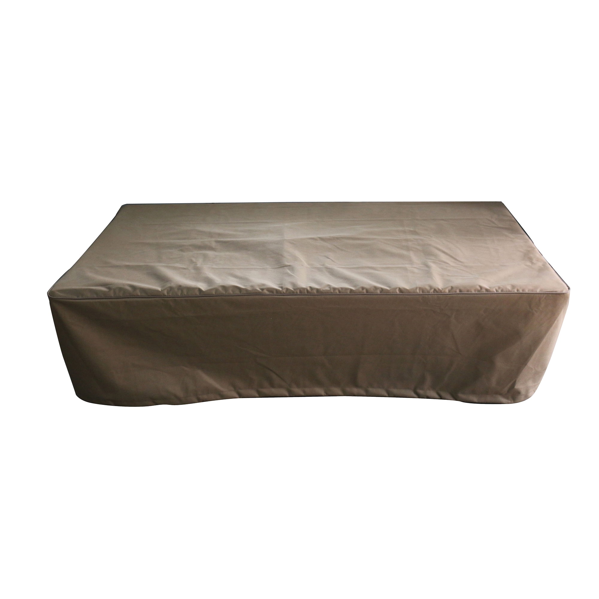 Elementi Manhattan 56 In Concrete Outdoor 45,000 BTU Natural Gas Fire Pit