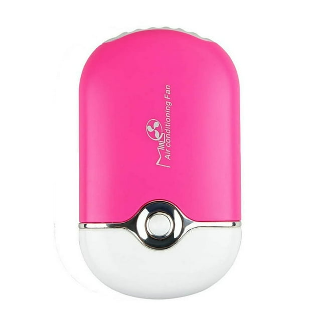 Mini Portable Handheld Desk Air Conditioner 400mAh Lithium Battery Humidification Cooler USB Rechargeable Cooling Fan