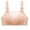 Pink, variant on Sports Bras for Women Plus Size Full-Coverage Wireless Bra Mesh V-Neck Lace Bra Back Hook and Eye Closure Padded Bralettes No Underwire Pink XXL