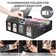 thumbnail image 3 of 3200+ Trading Card Storage Box with Commander Display, 4-Row TCG Card Box with Portable Handle, Compatible for TCG/MTG/Magic Cards, 30 Colorful Divider, 8 Supporters, US Design Patent, 3 of 8