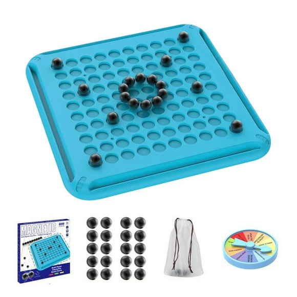 Chess Game with Punishment Wheel Set Portable Board Chess Game with 20 Chess Game Set Interactive Toys