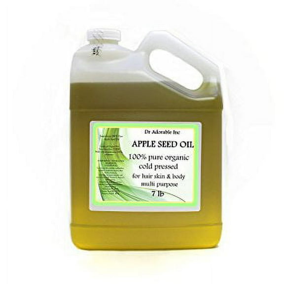 Dr Adorable - 7 lb - Apple Seed Oil - 100% Pure Organic Cold Pressed Natural Hair Skin