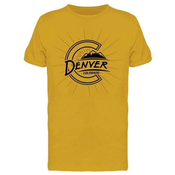 Denver Colorado Logo Tee Men's -Image by Shutterstock