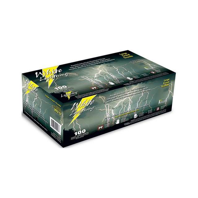 Heavy Duty Nitrile Gloves 7 Mil – 50 Pack Large – Powder & Latex Free – Hardy Brand (New Box)