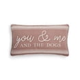 thumbnail image 3 of Lacourte You, Me The Dogs Pillow Blush 14x24, 3 of 3