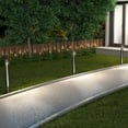thumbnail image 3 of Artika Dark Sky Modern Bollard Pathway Light, Black, 3 of 5