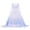 Dress, variant on Snow Queen Act 2 Elsa Costumes Princess Dresses Elsa Dress for Girls with Wig,Crown,Magic Wand ,Gloves 7-8 Years(140,K11)