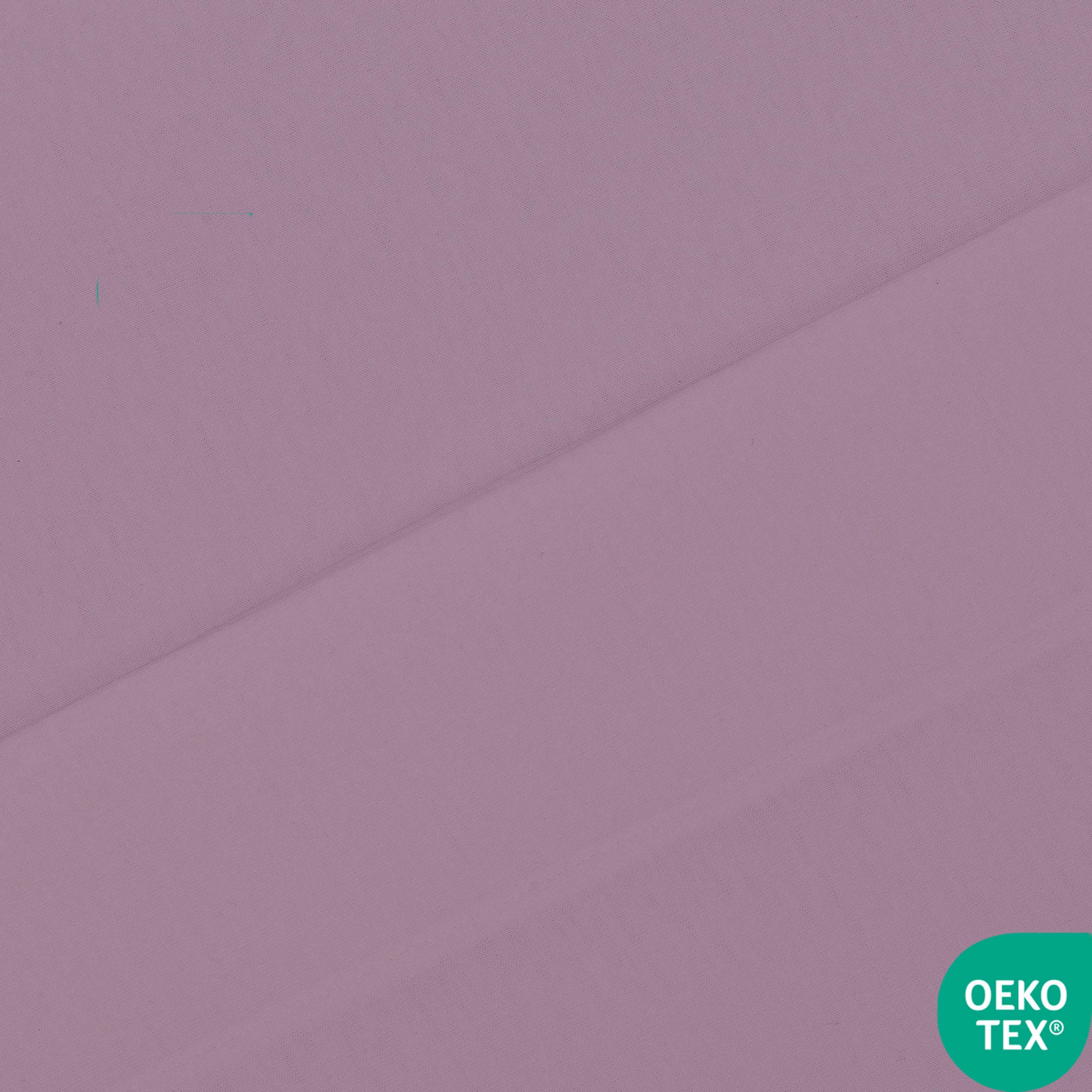 Mainstays Cotton Rich Extra Soft Jersey Bed Sheet Set, Queen, Lilac Bloom, 4 Pieces