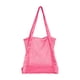 thumbnail image 2 of Mesh Beach Bag Large Capacity Storage Tote Portable Drawstring Net For Wet Clothes Towels Snorkeling Supplies P-ink, 2 of 6
