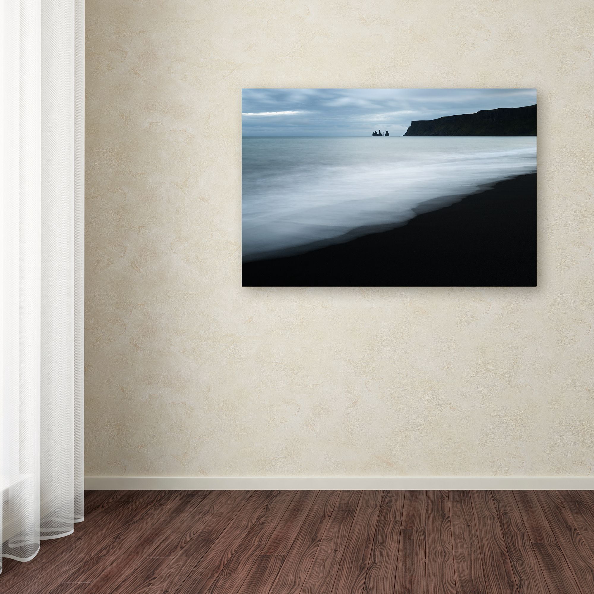 Trademark Fine Art 'White Waves' Canvas Art by Philippe Sainte-Laudy
